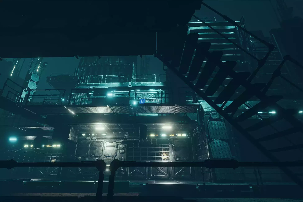 Screenshot #1 - Cyberpunk Outpost