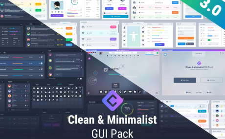 Clean & Minimalist GUI Pack
