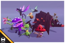 Polygonal Creatures Pack 2