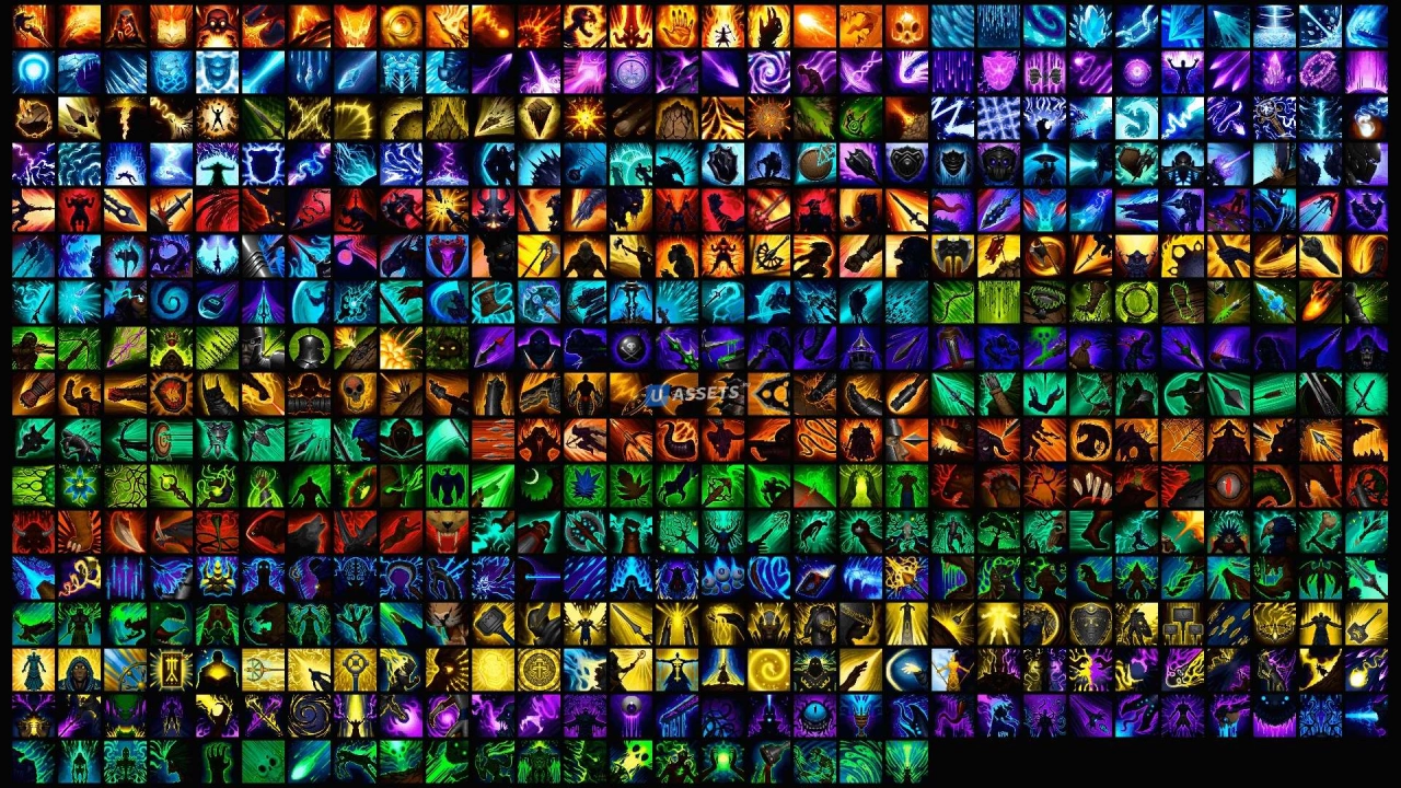 Screenshot #1 - 500 RPG Spell Icons - Fantasy