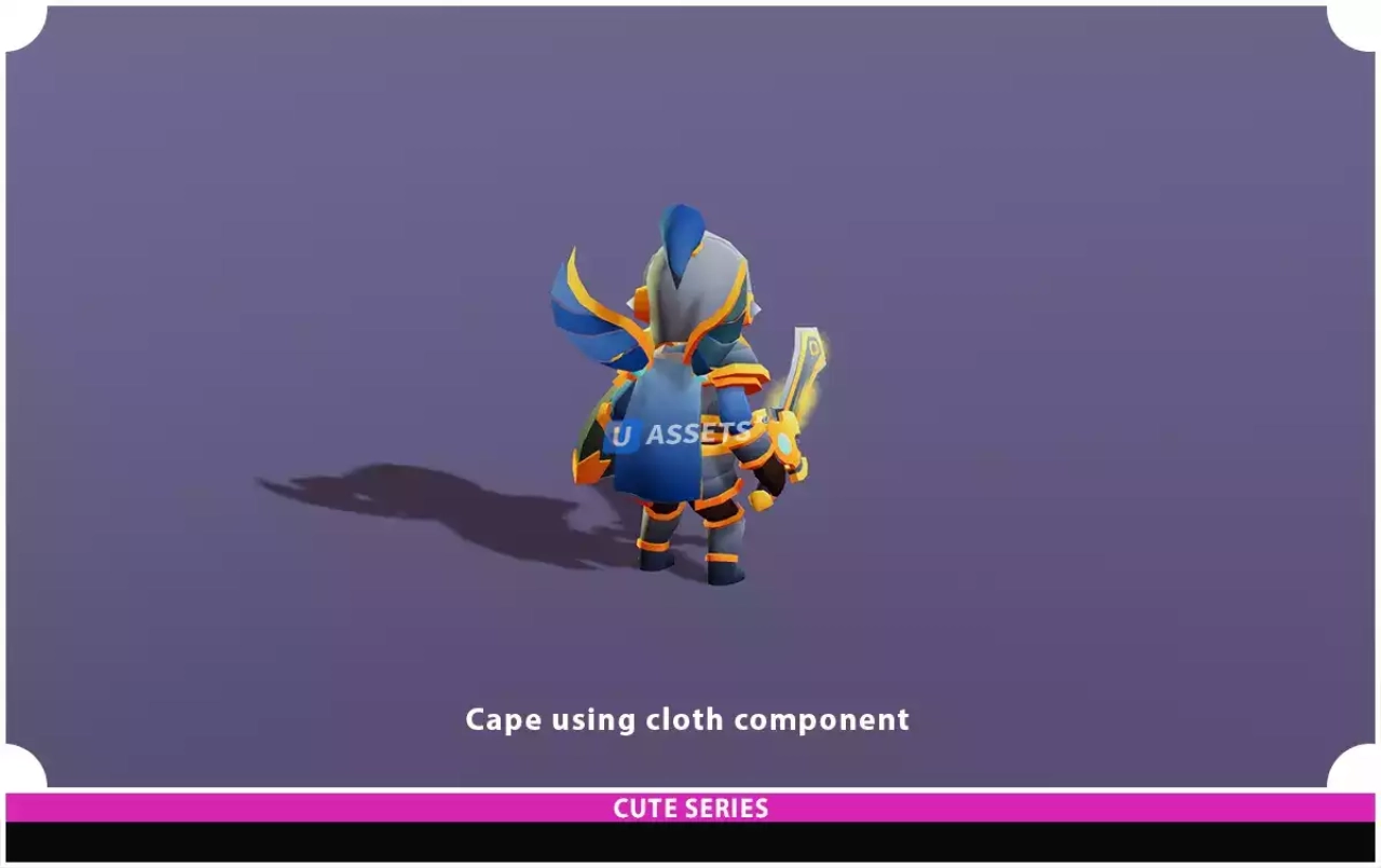 Screenshot #4 - Male Knight Modular Pack 01 Cute Series