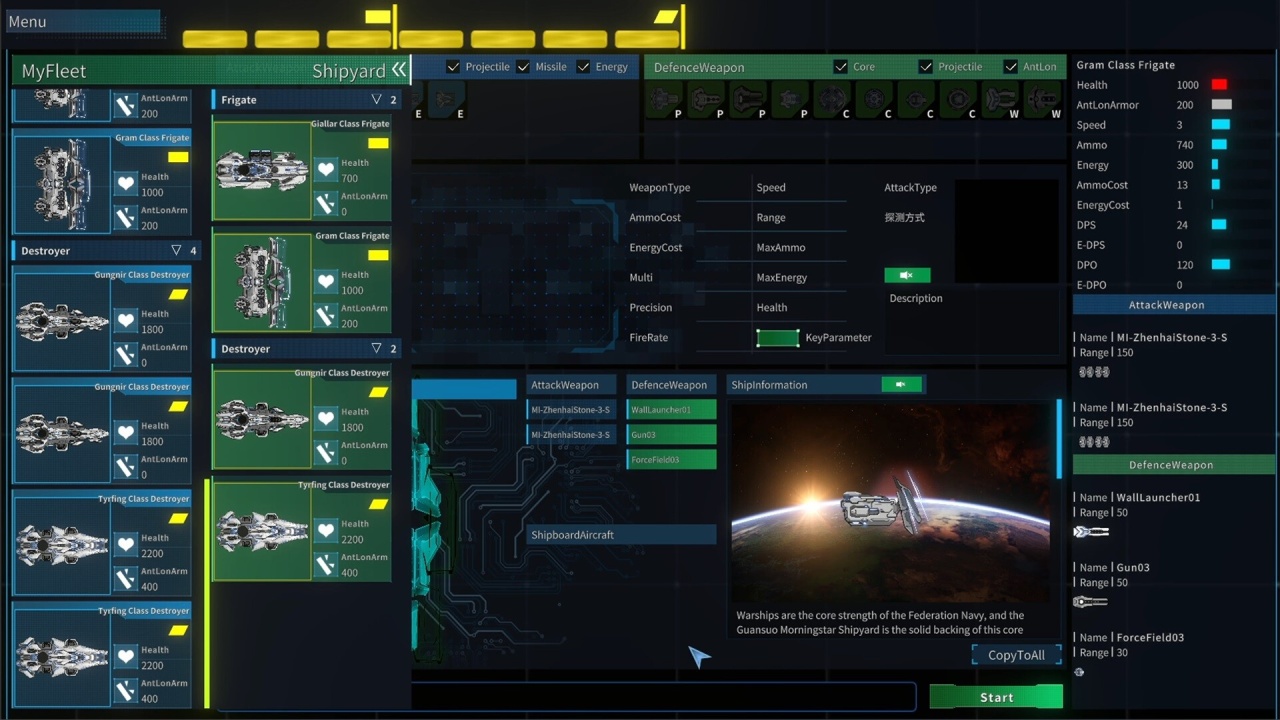 Screenshot #2 - Star Ash Fleet