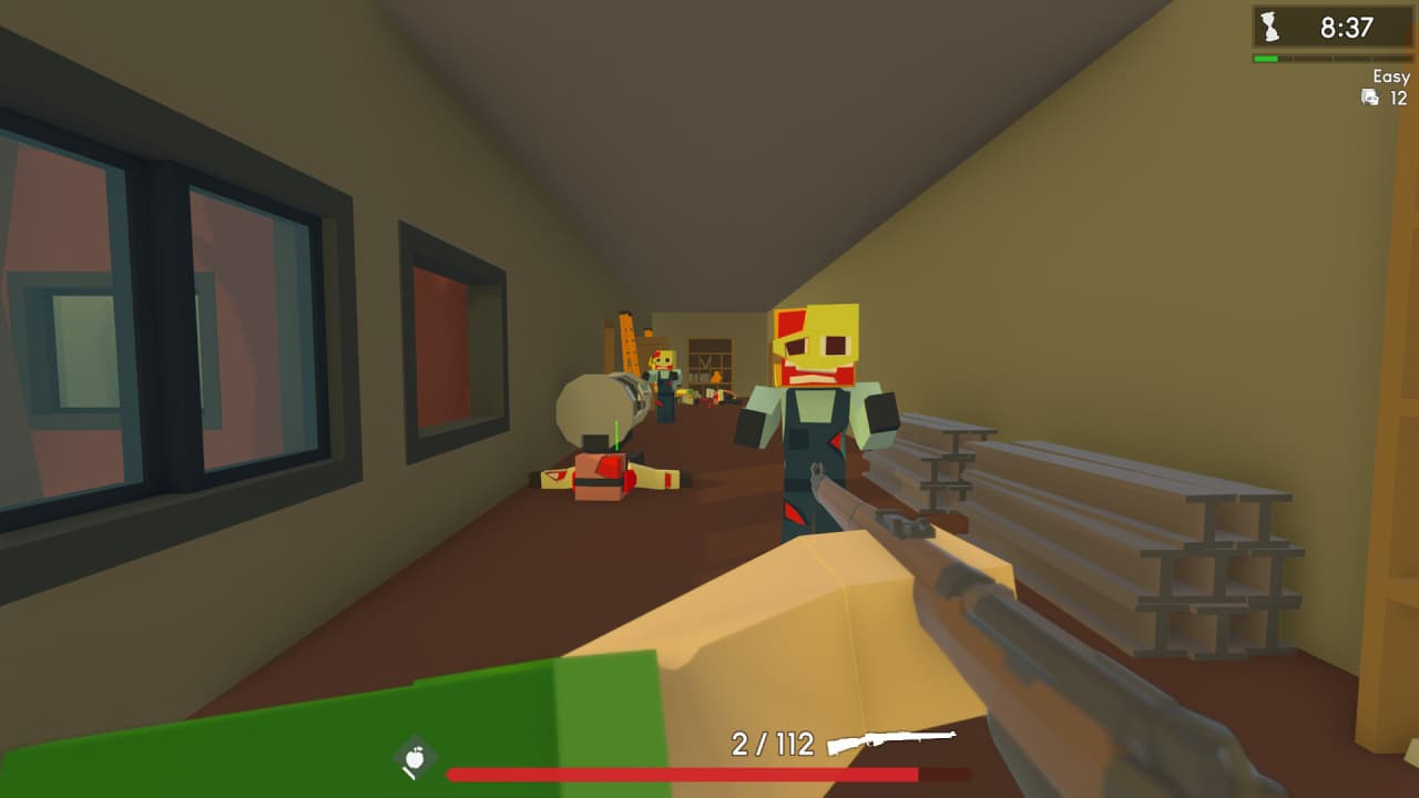 Screenshot #2 - Zumbi Blocks 2 Open Alpha