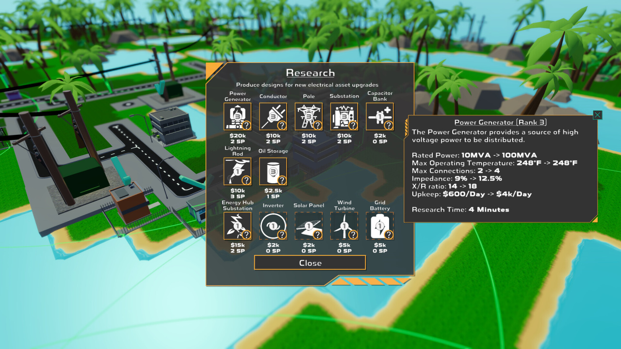 Screenshot #4 - Power Network Tycoon