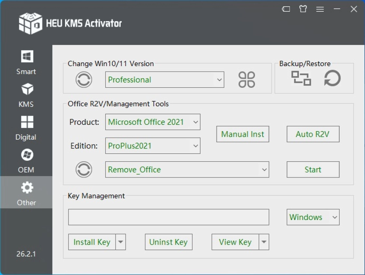 Screenshot #2 - HEU KMS Activator v42.0.4
