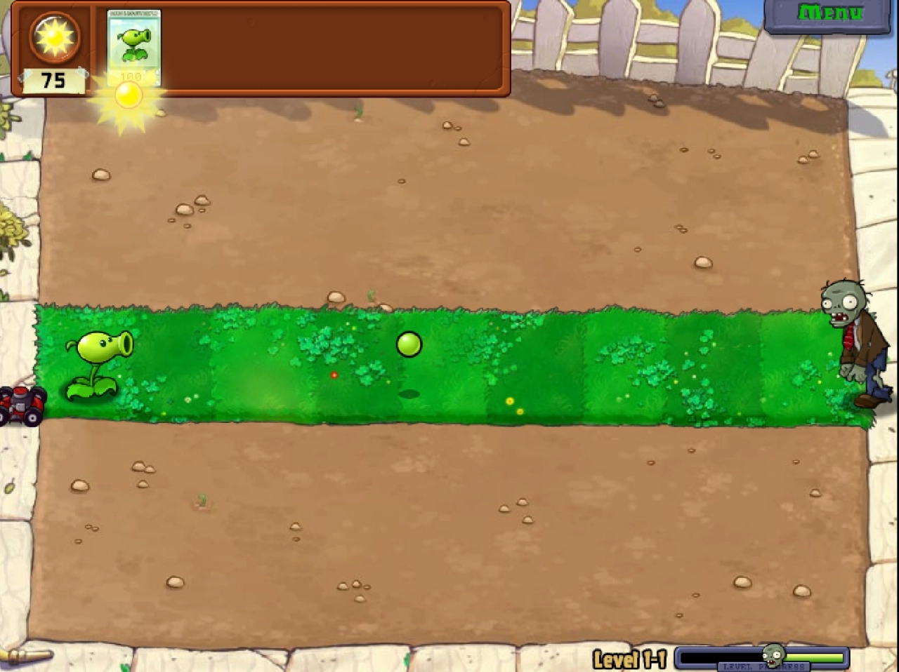 Screenshot #2 - Plants vs Zombies