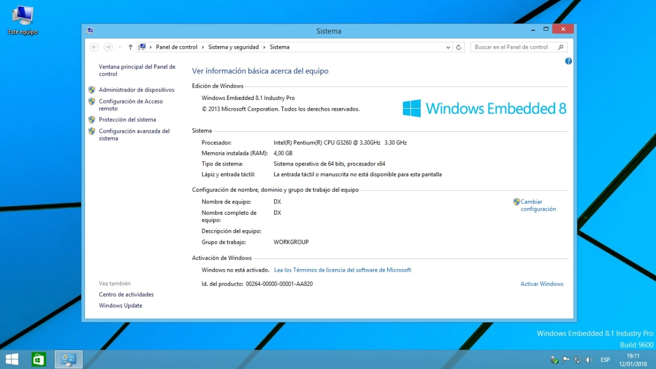 Screenshot #2 - Windows Embedded 8.1 Industry Pro x86 x64 StartSoft