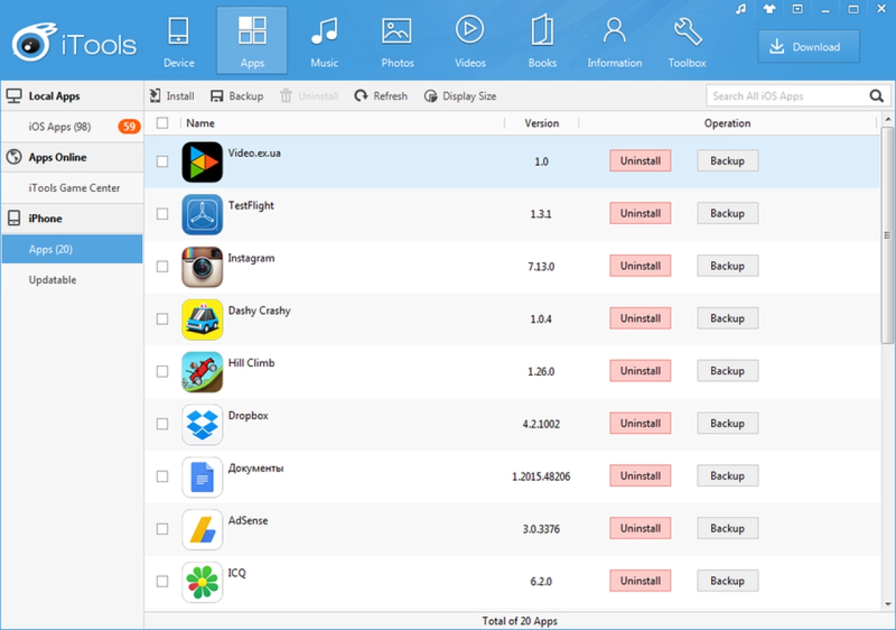 Screenshot #3 - iTools