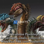 Screenshot #4 - Giant Worm Pack PBR