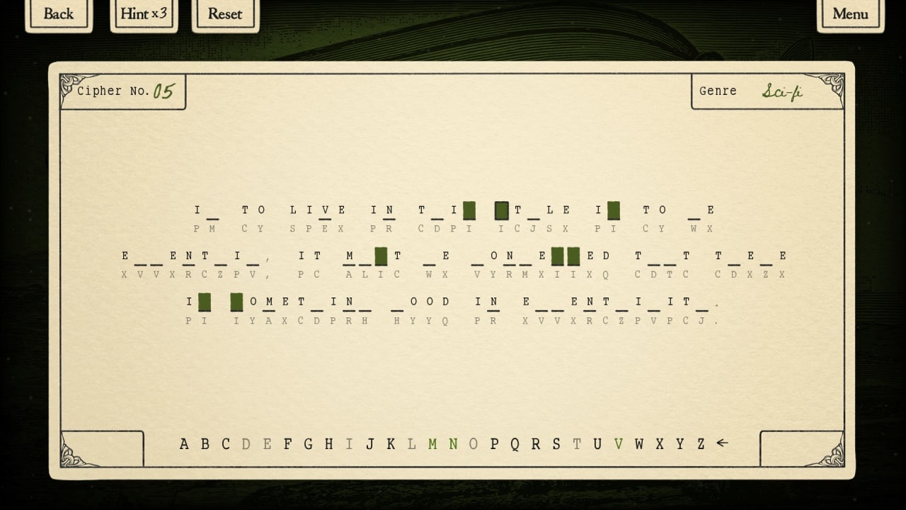 Screenshot #1 - Prose and Codes
