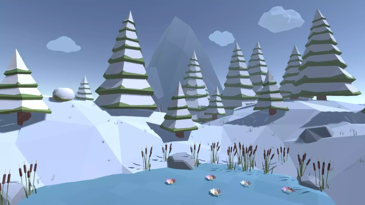 Screenshot #4 - Low Poly Vegetation & Forest Pack
