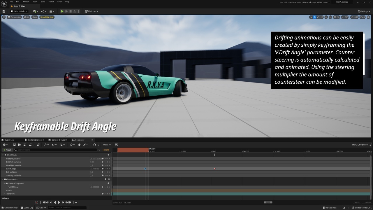 Screenshot #5 - RKVA Rigless Kinematic Vehicle Animation UE5.6  v1.0.5b