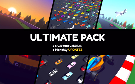ARCADE: Ultimate Vehicles Pack - Low Poly Cars