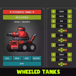 Screenshot #2 - Futuristic Tanks Builder & Animation
