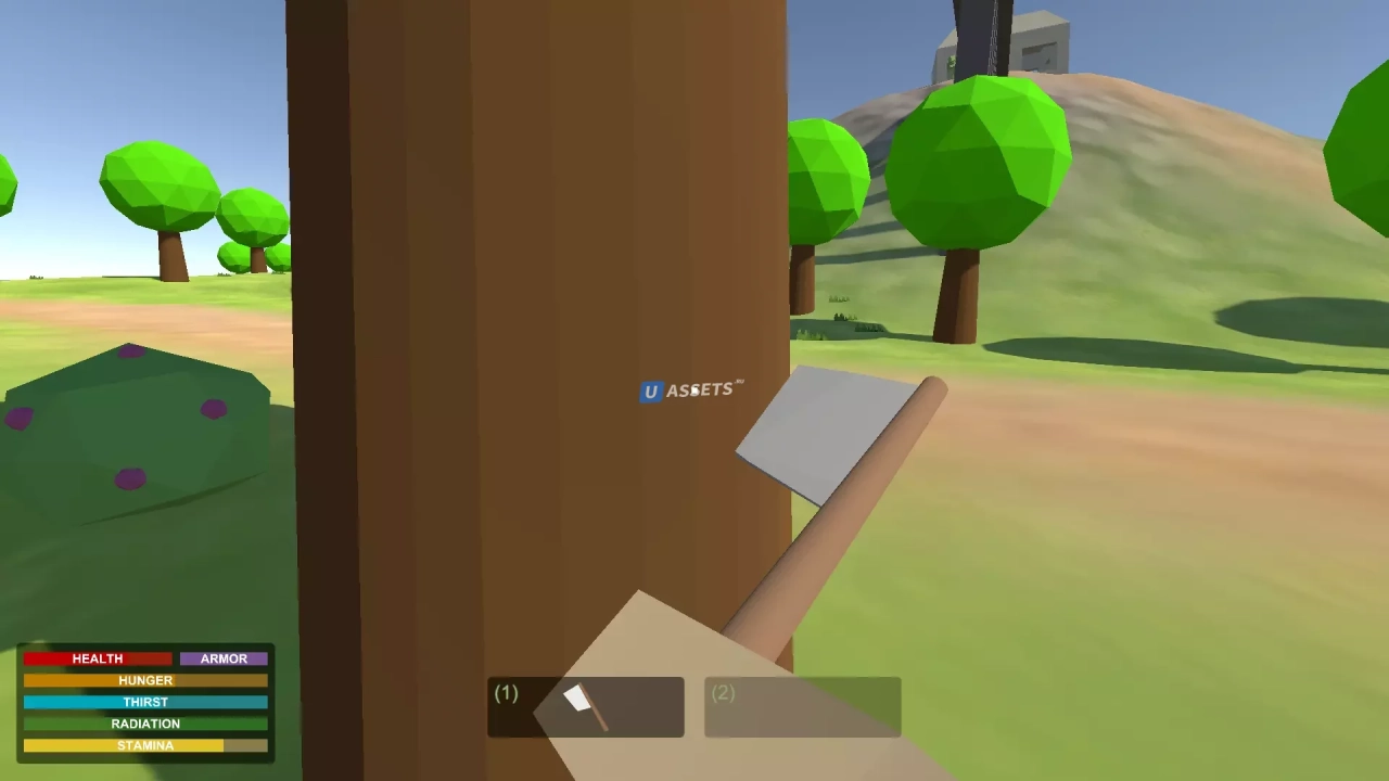 Screenshot #4 - Advanced Survival Kit for Playmaker: FPS Game Template v1.2