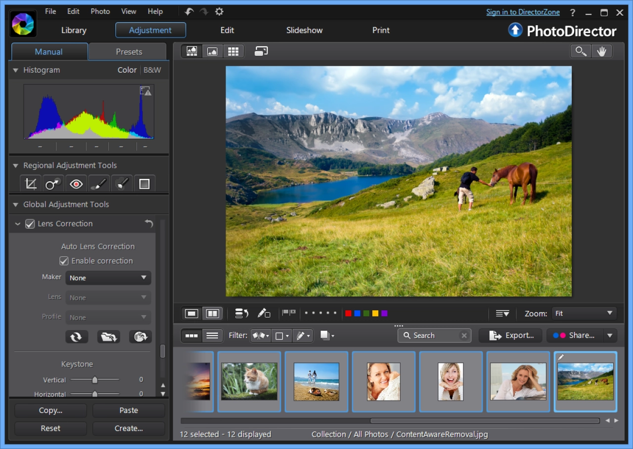 Screenshot #4 - CyberLink PhotoDirector Ultra 2024 15.6.1901.0 + торрент