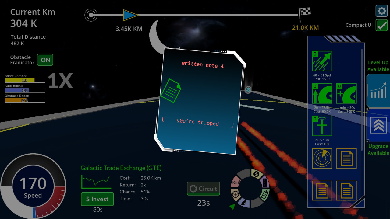 Screenshot #5 - Progress Racer RPG