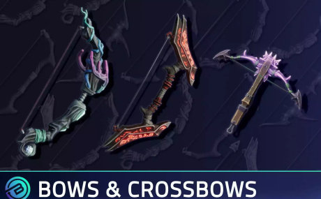 Stylized Bows Crossbows - RPG Weapons