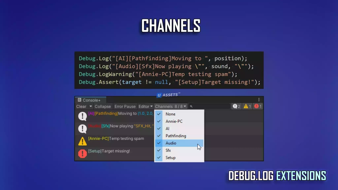 Screenshot #3 - Debug.Log Extensions