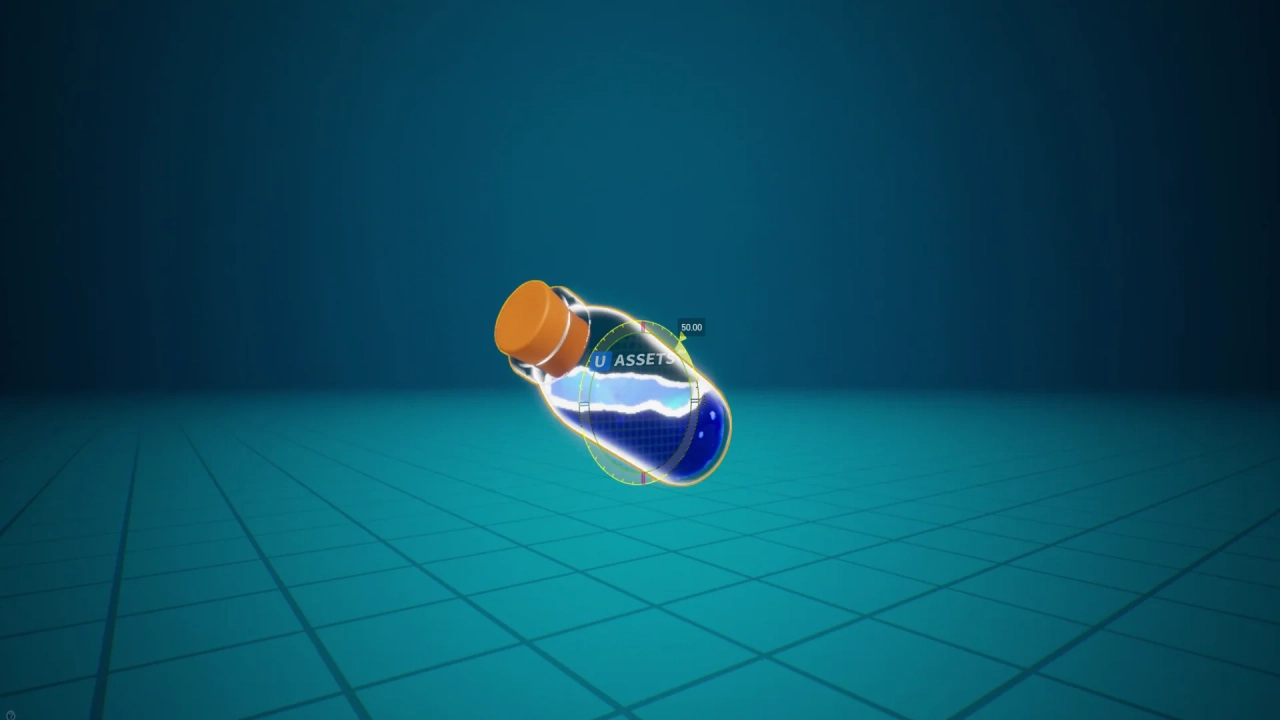 Screenshot #2 - Liquid Bottle Simulation VFX