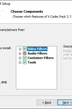 Screenshot #2 - X Codec Pack