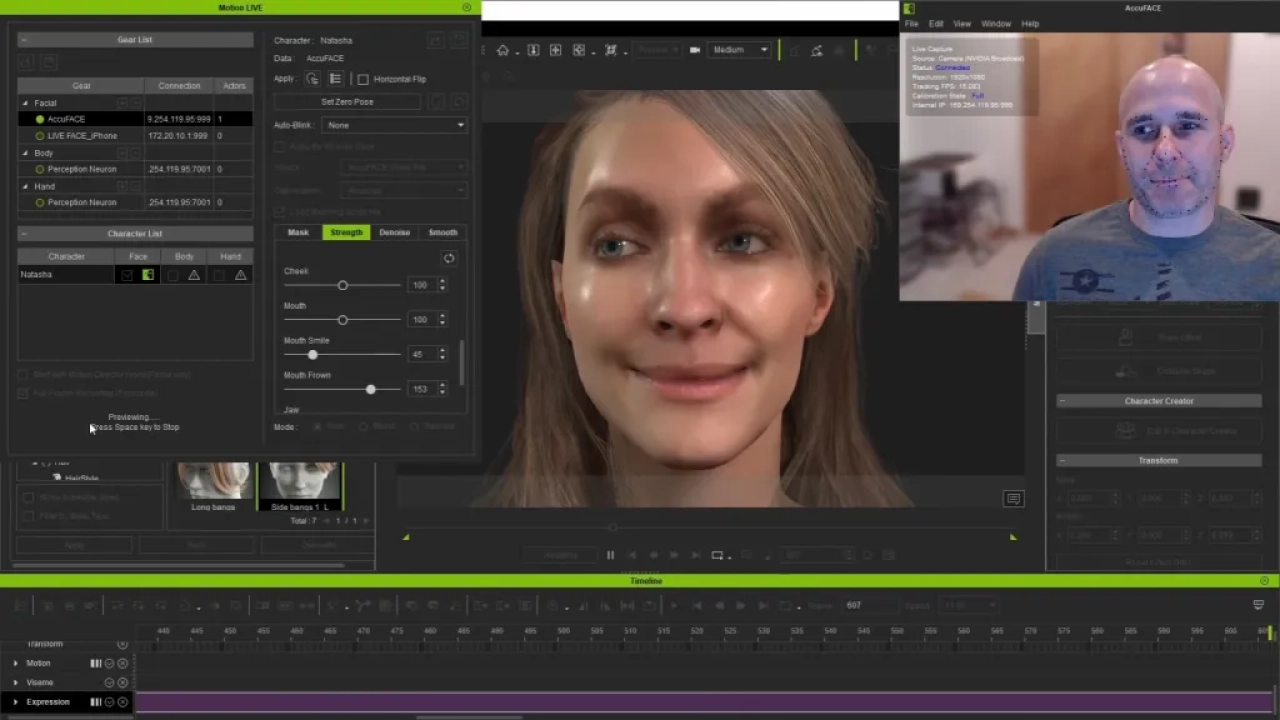 Screenshot #1 - Reallusion AccuFACE Profiles v1.02 RTX 50XX