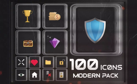 100 Modern Icons Pack