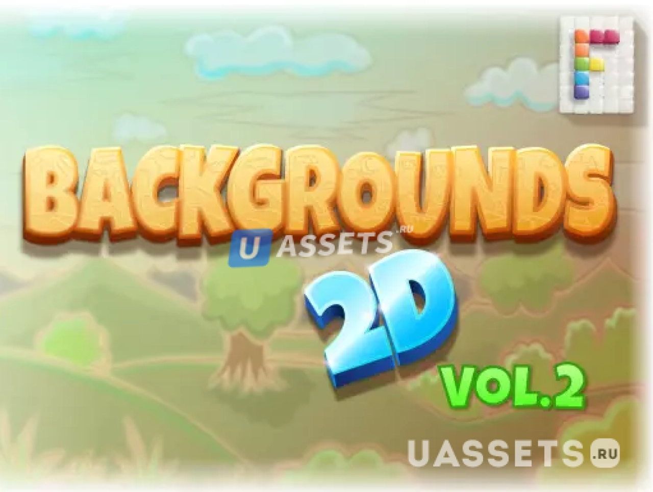 Screenshot #1 - Backgrounds 2D Vol. 2