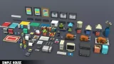 Screenshot #4 - Simple House Interiors - Cartoon assets