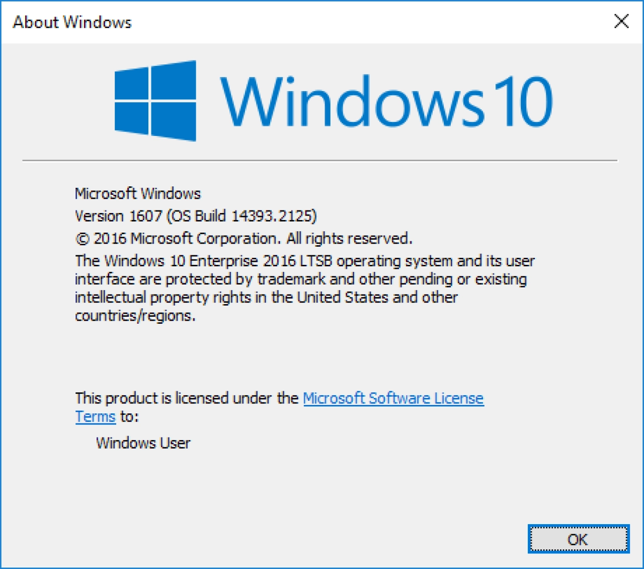 Screenshot #2 - Windows 10 Enterprise LTSB 2016 14393.2155 x64