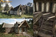 Medieval Houses Modular Vol 1