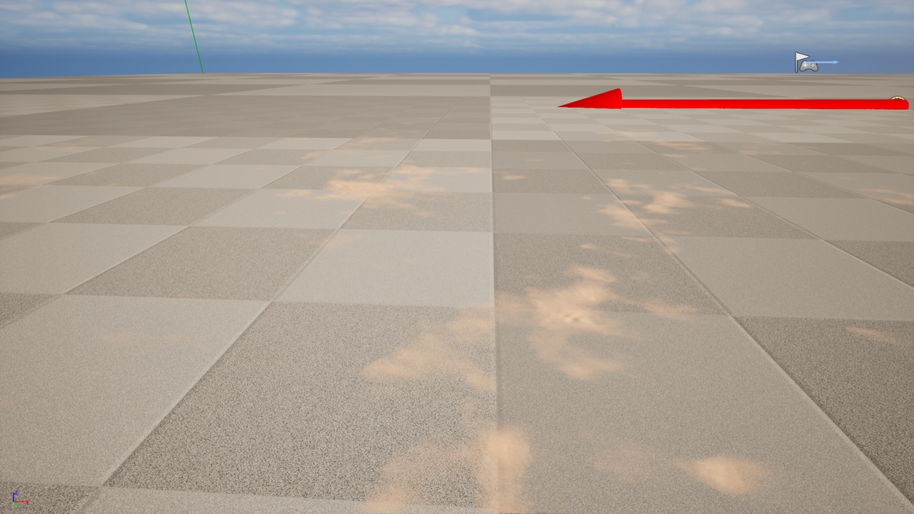 Screenshot #2 - Blowing Landscape Sands Effect (UE5)