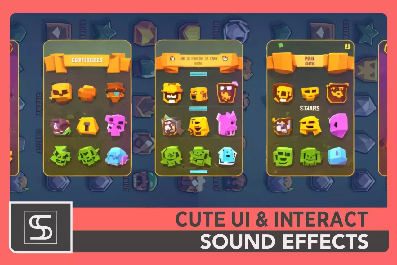 Screenshot #1 - Cute UI & Interact Sound Effects Pack