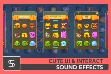 Cute UI & Interact Sound Effects Pack