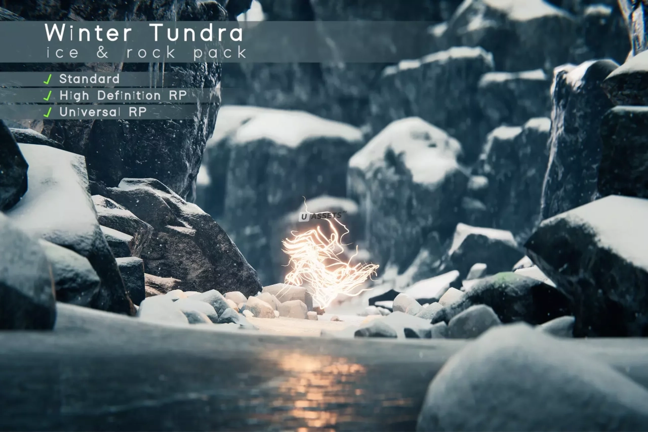 Screenshot #1 - Winter Tundra - Ice & Rock Pack