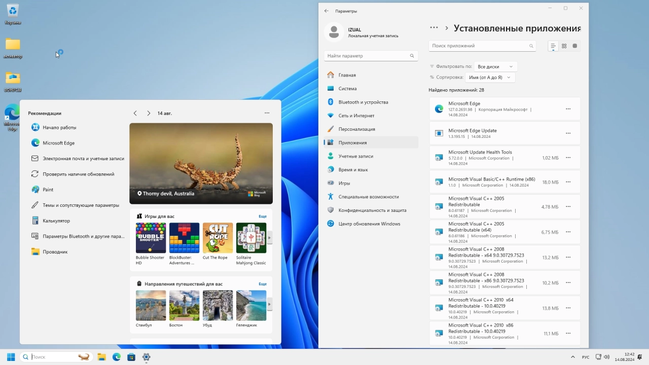 Screenshot #3 - Windows 11 Pro 23H2 22631.4037 (x64) by IZUAL