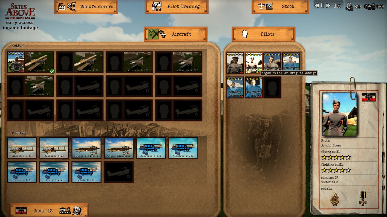 Screenshot #3 - Skies above the Great War
