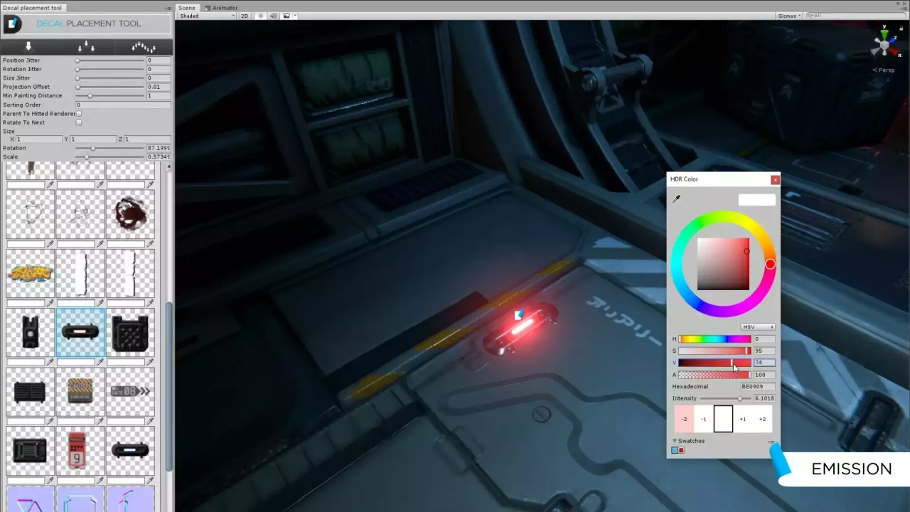 Screenshot #3 - Decal Master: Advanced Deferred Decals