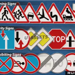 Screenshot #1 - Road Signs Pack 1 (Russian)