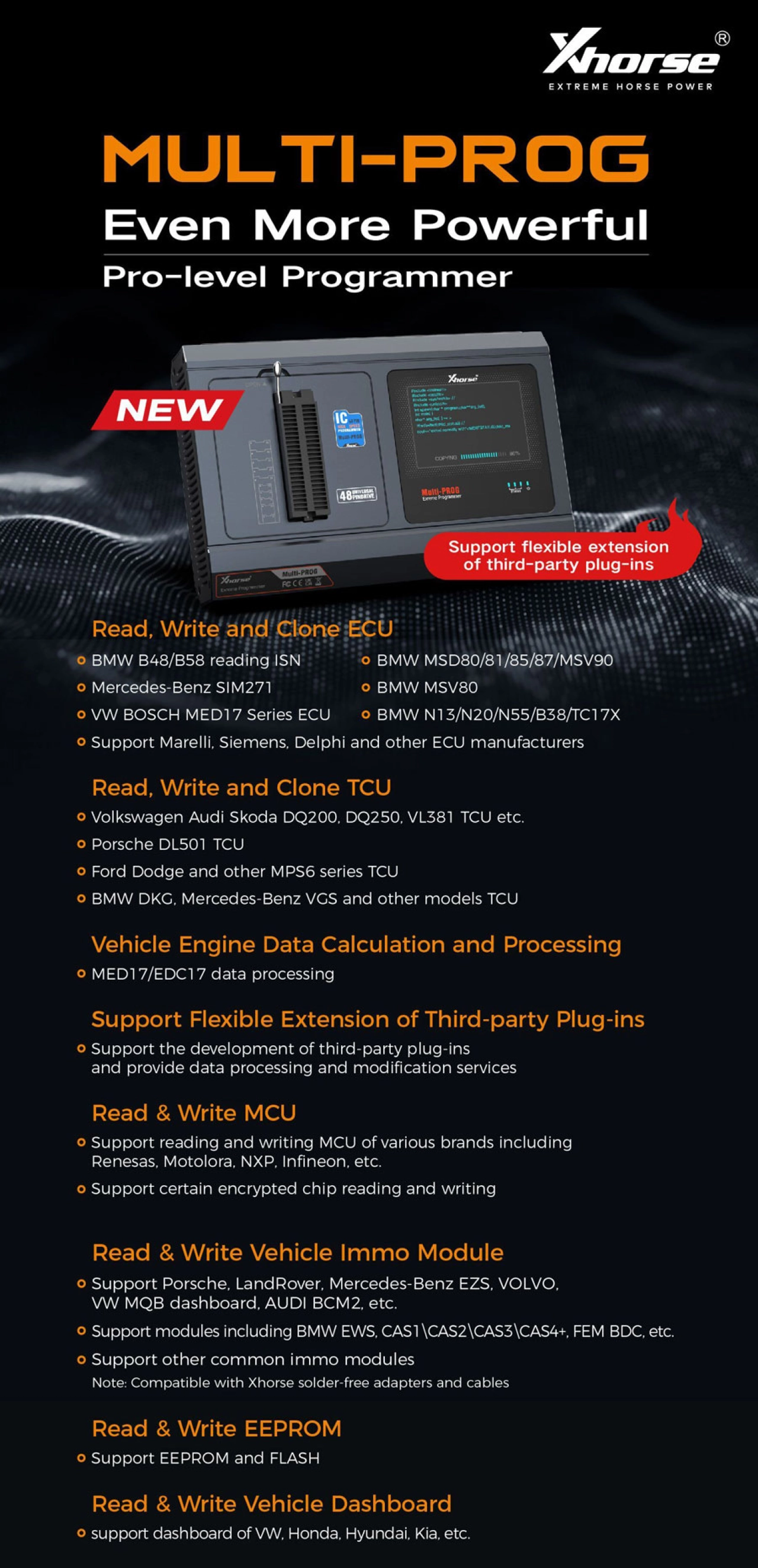 Screenshot #2 - Программа Xhorse VVDI 1.0.9.0 Multi-PROG