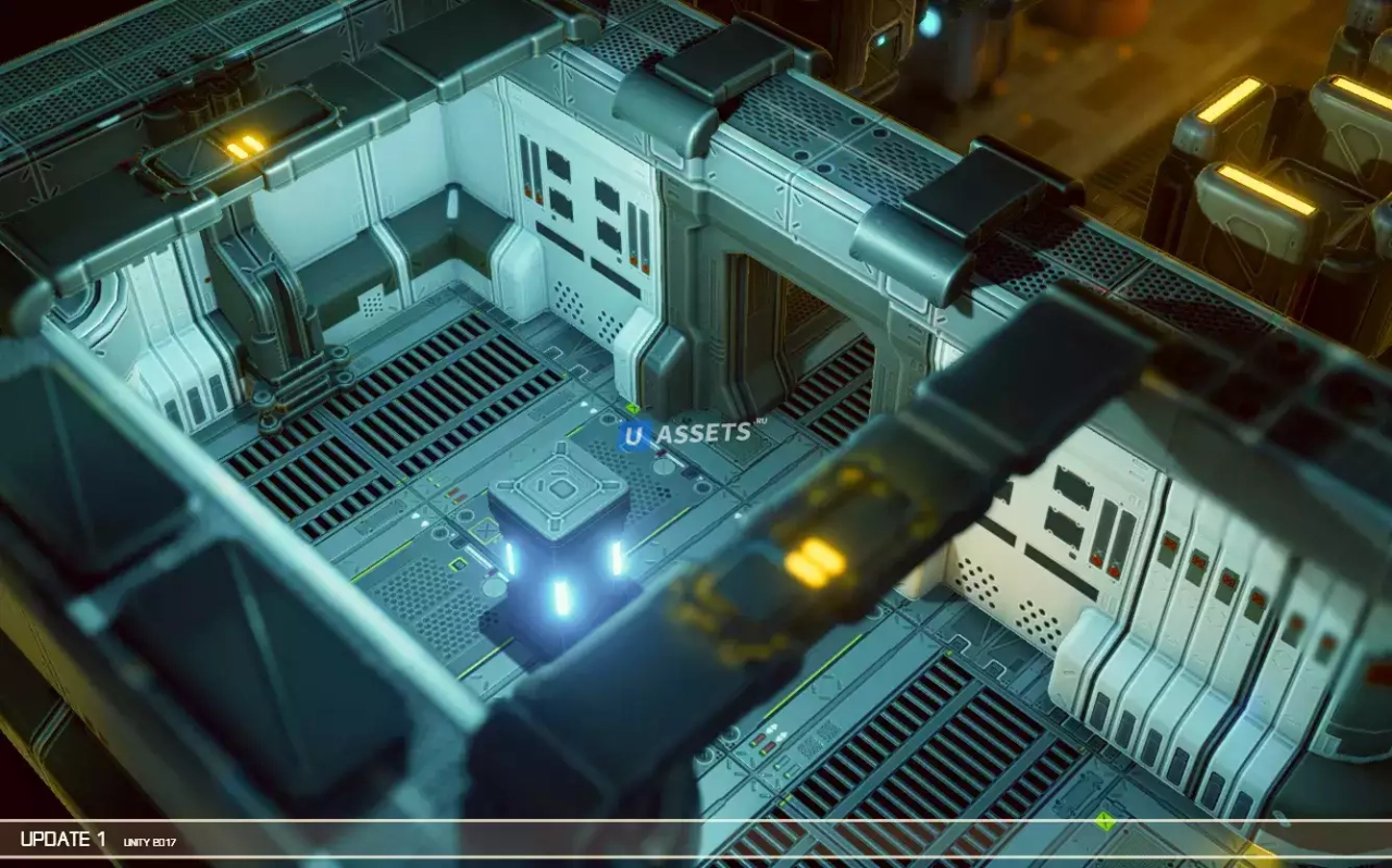 Screenshot #2 - Sci Fi Level Construction Pack 1