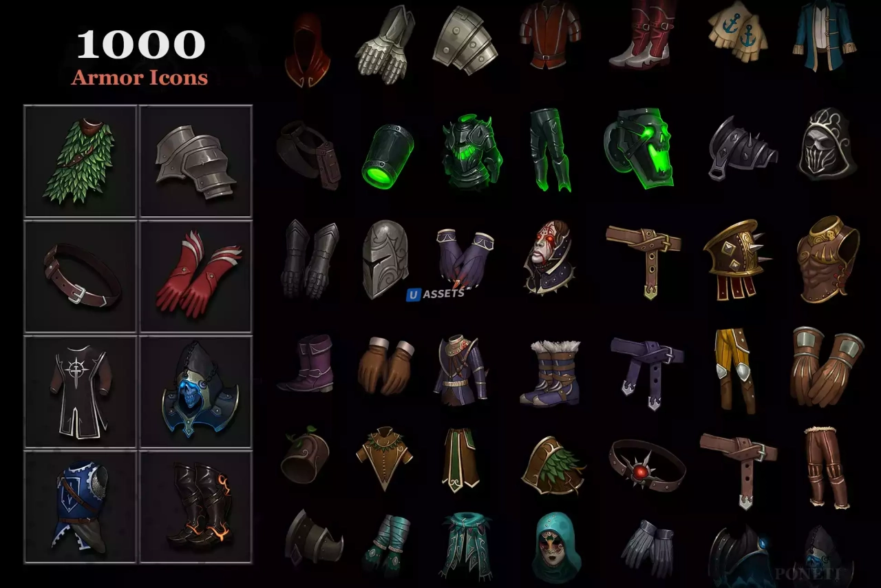 Screenshot #4 - 4000 Fantasy Icons