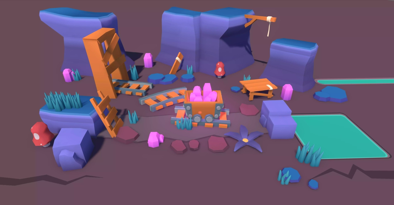 Screenshot #4 - Battle Arena - Cartoon Assets для Unity