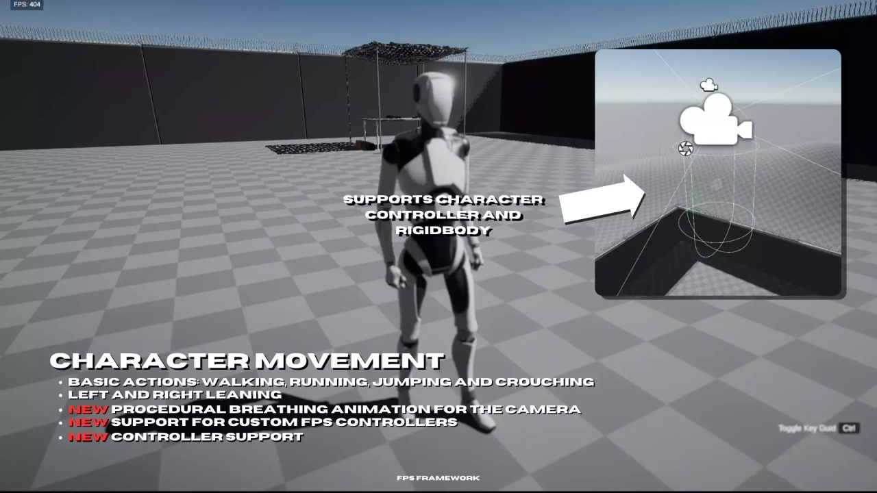 Screenshot #1 - FPS Framework Pro 2.0  for Unity
