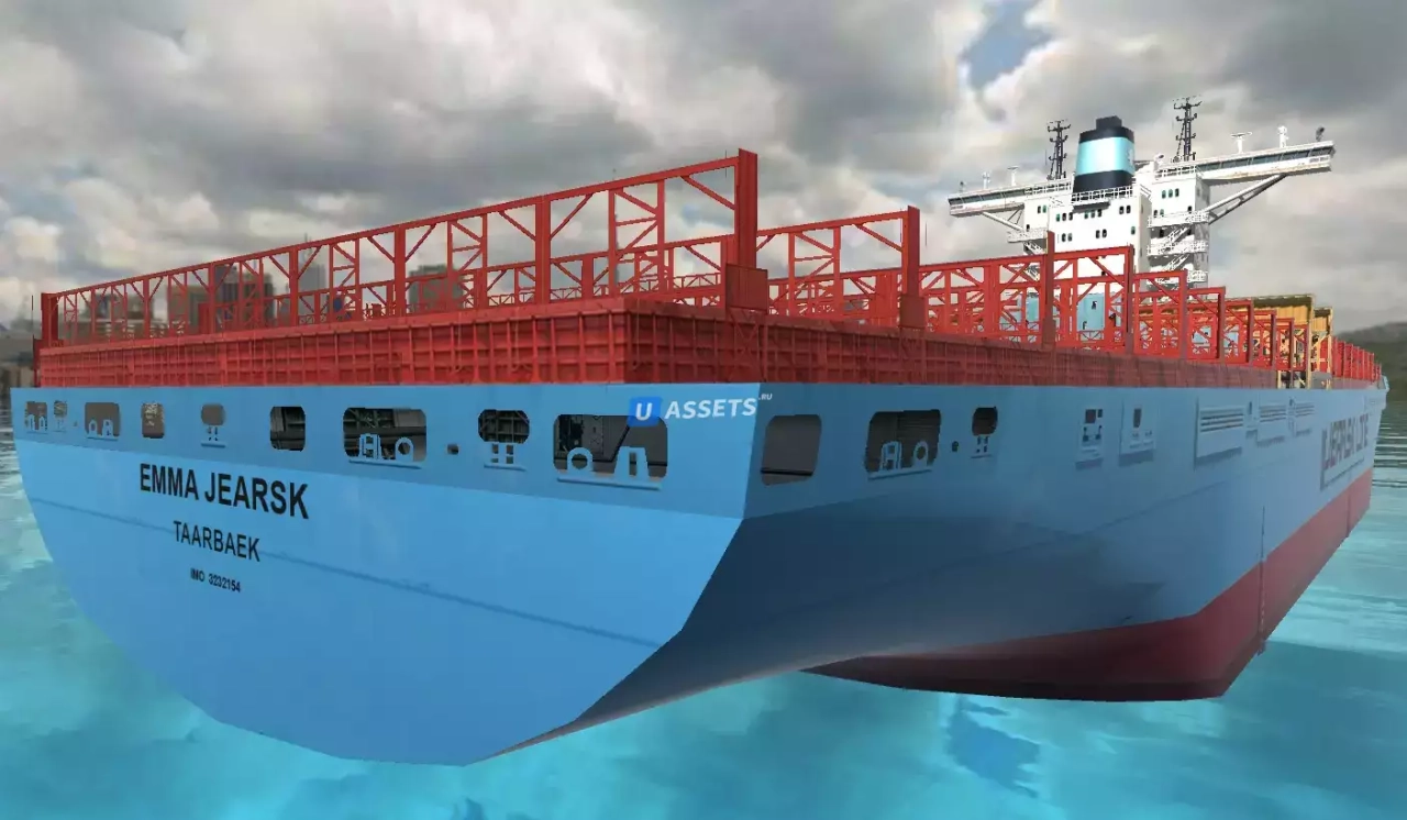 Screenshot #4 - Container Ships (set 2)
