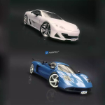Screenshot #4 - 60 Fantastic Race Cars Pack