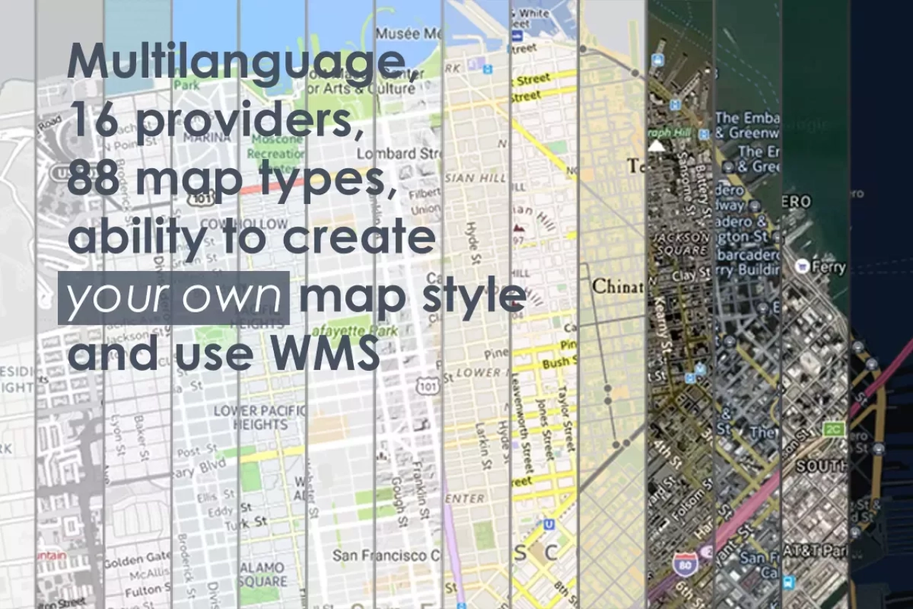 Screenshot #2 - Online Maps v3