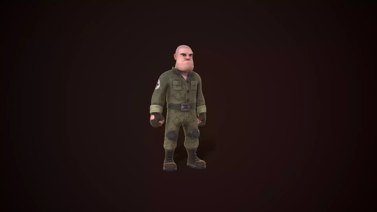 Screenshot #2 - Warrior Character
