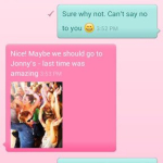 Screenshot #3 - MYSMS - PINK THEME 1.10