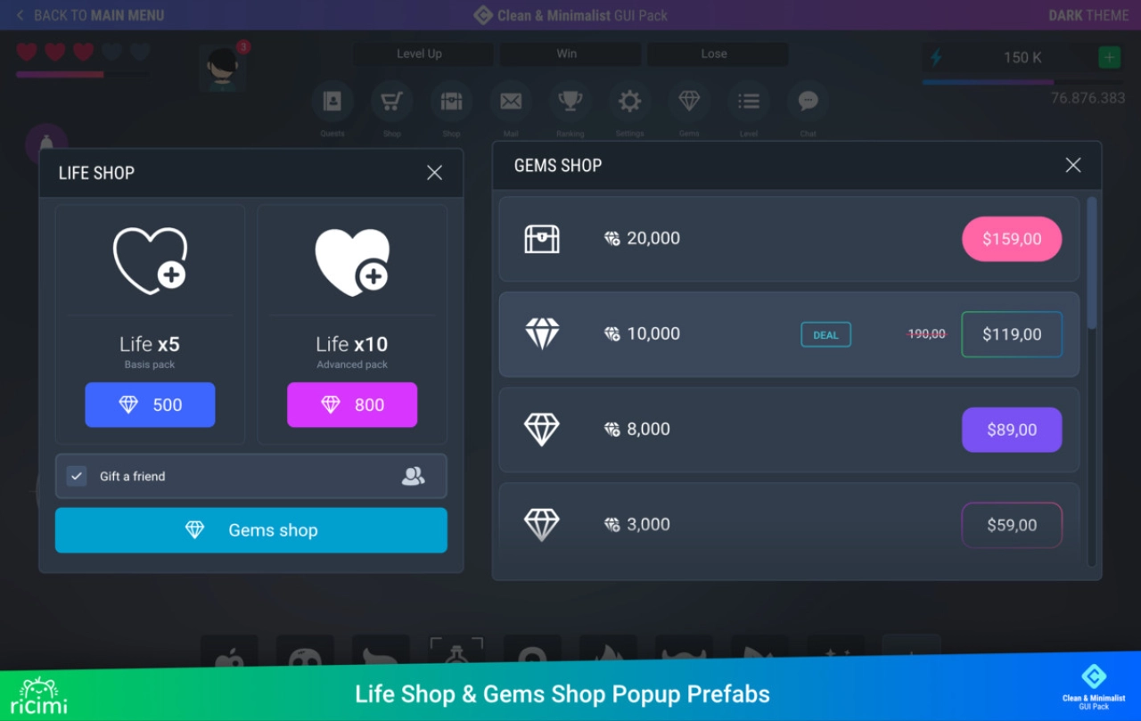 Screenshot #20 - Clean & Minimalist GUI Pack v1.0